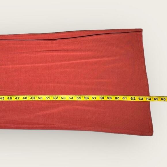 NWT | Krisa | Plunge Halter Flare Jumpsuit | Burnt Orange | Large - Picture 11 of 15